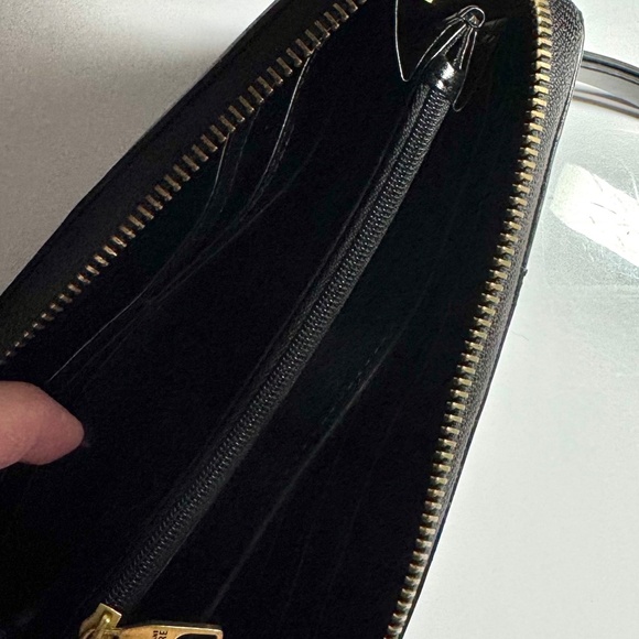 Versace Couture Black Leather Wallet - Picture 3 of 3